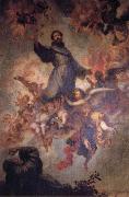 Francisco de Herrera the Younger Stigmatization of St.Francis oil